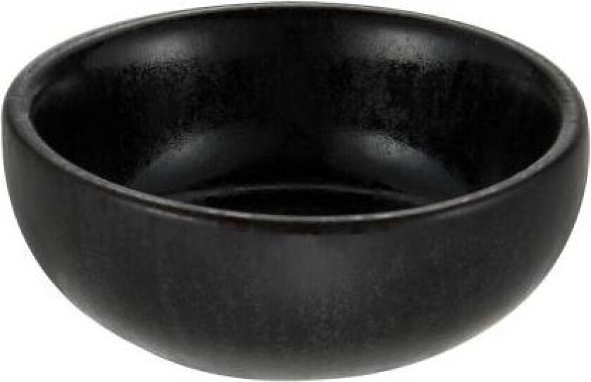 - Mörke dipskål 8 cm svart