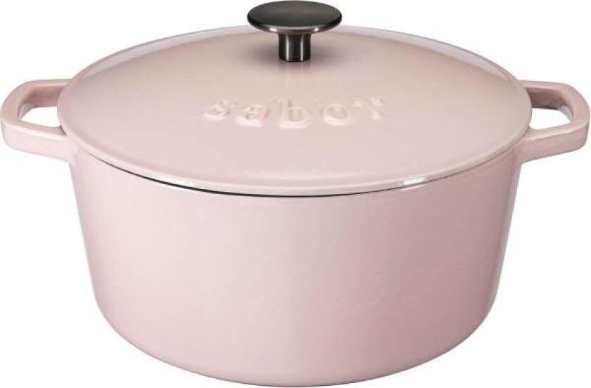 - Støpejernsgryte 4,4L blush pink