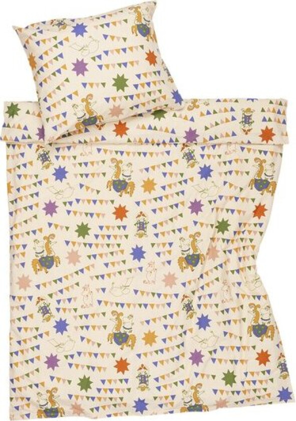 - Mummi sengesett 120x160 cm sirkus