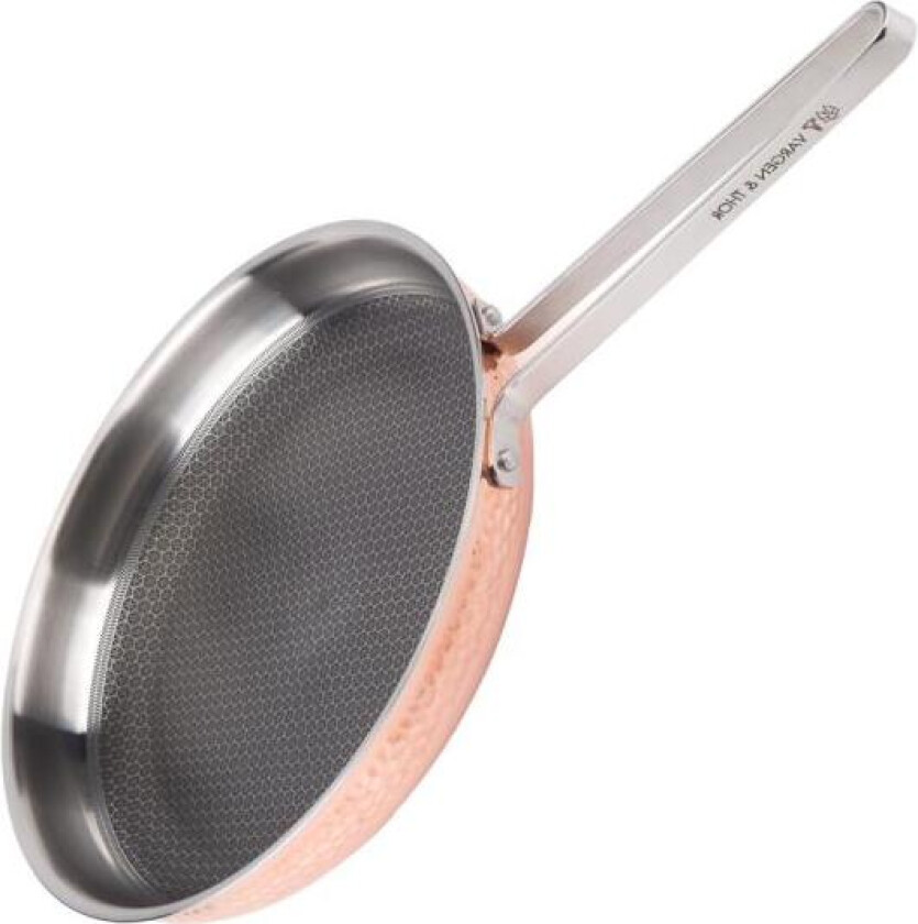 - Modell YB stekepanne 28 cm hamret kobber