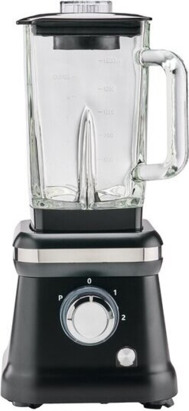 - Select blender 1,6L 1000W matt svart/klar