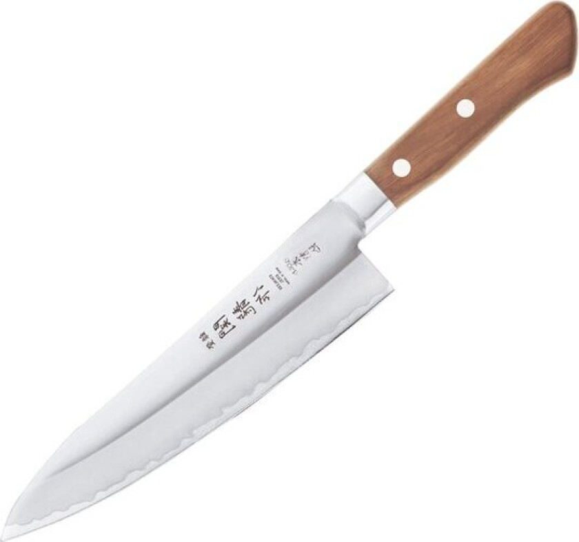 - Wood kokkekniv 18 cm stål