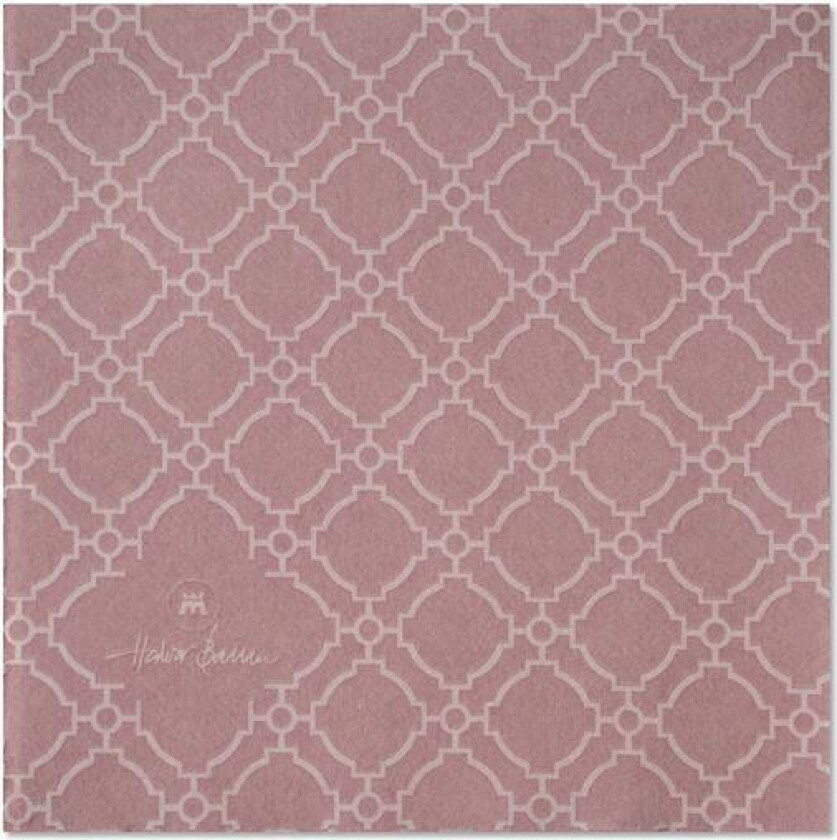 - Cape servietter 33x33 cm 20 stk lys rosa