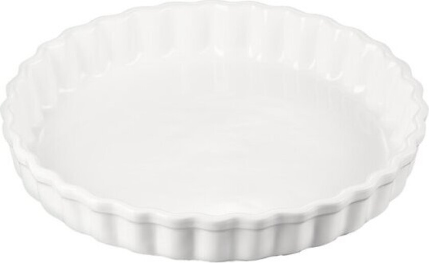 - Paiform steintøy 28 cm white