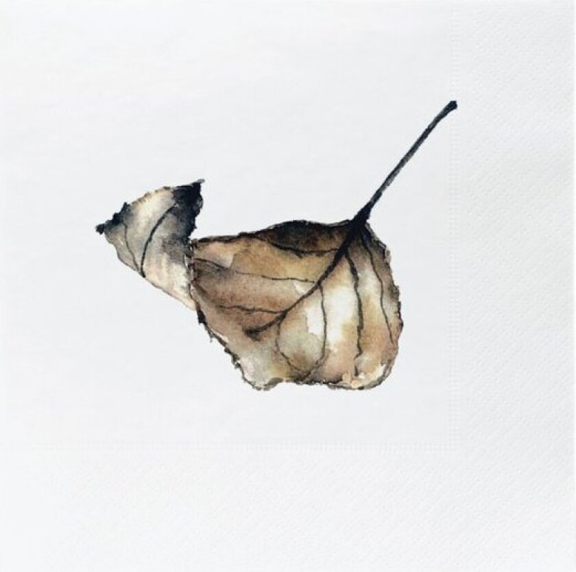 - Serviett 33x33 cm høstblad
