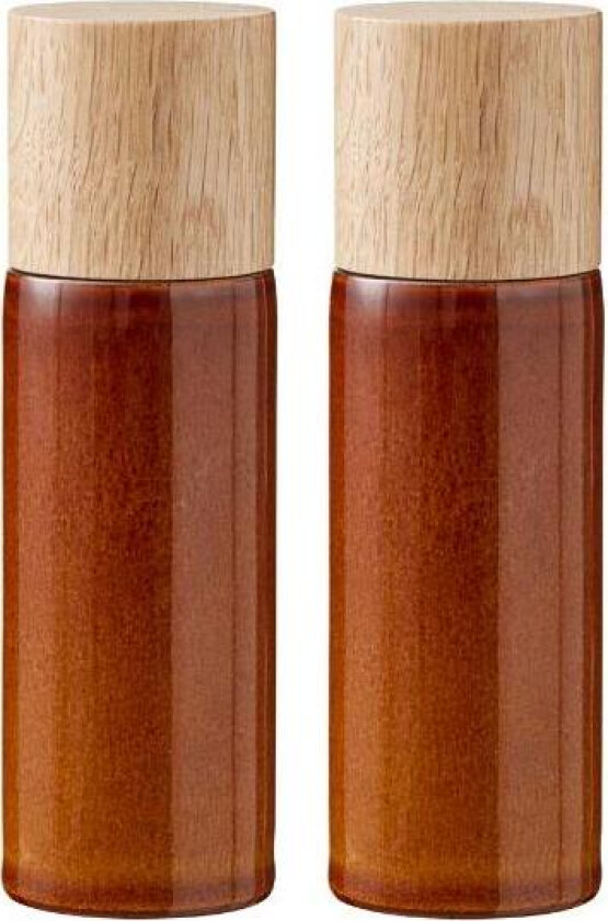 - Salt & Pepper 17 cm amber