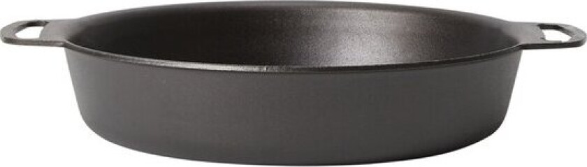 - Ildfast form karbonstål 28 cm svart