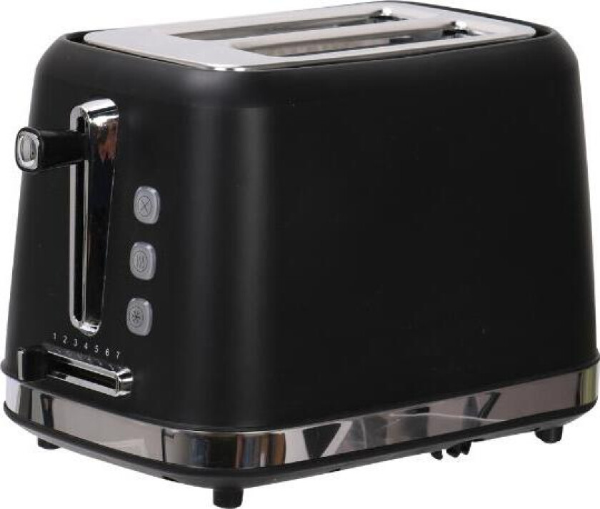 - Ultimate brødrister 2 skiver svart