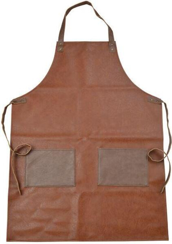 Bilde av - West forkle brun 65x85 cm PU