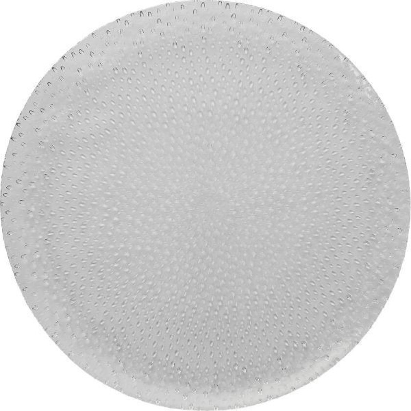 - RAW Glass Beads middagstallerken 27 cm klar