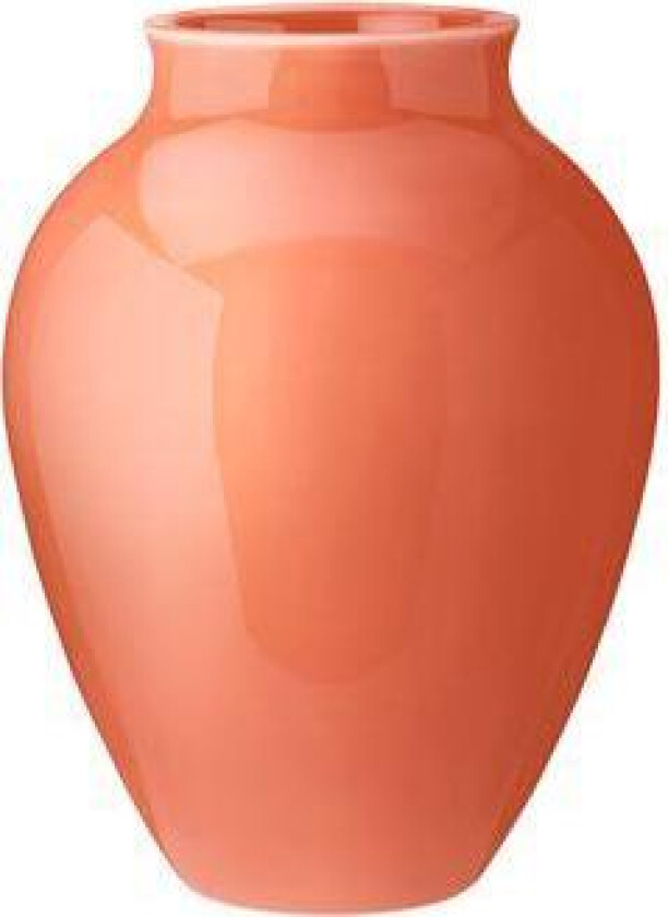 - Knabstrup vase 12,5 cm korall