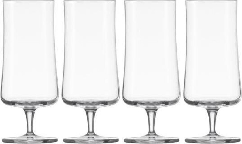- Beer Basic Craft pilsner ølglass 30 cl 4 stk klar
