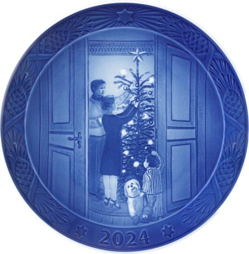 - Blue Collectibles 2024 årstallstallerken 18 cm