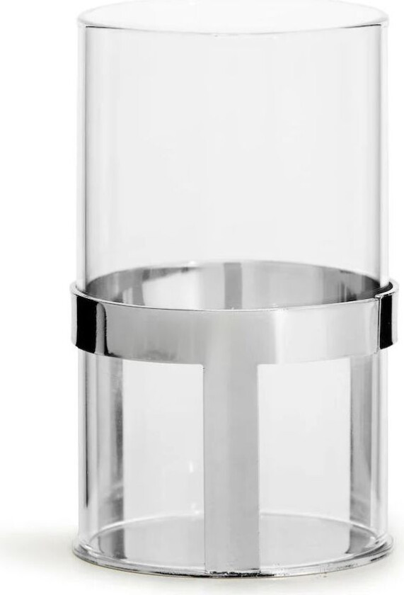 Hold telysestake liten Sølv