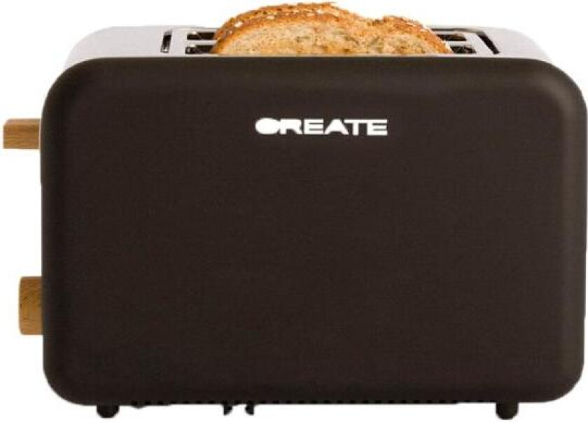 - Toast Retro brødrister svart