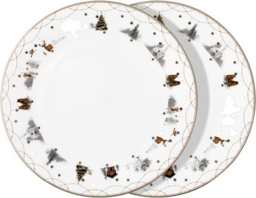 - Julemorgen Story tallerken 28 cm