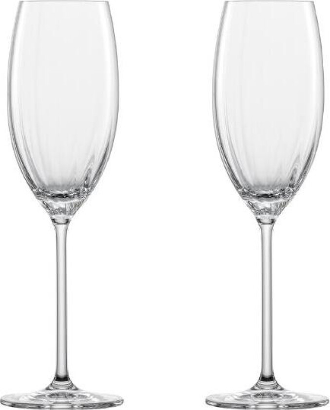 - Prizma champagneglass 28 cl 2 stk