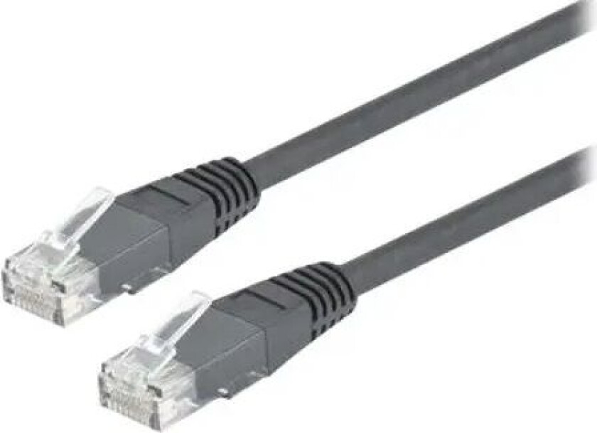 Nettverkskabel Lszh Rj-45 Rj-45 Cat 6 20m Svart