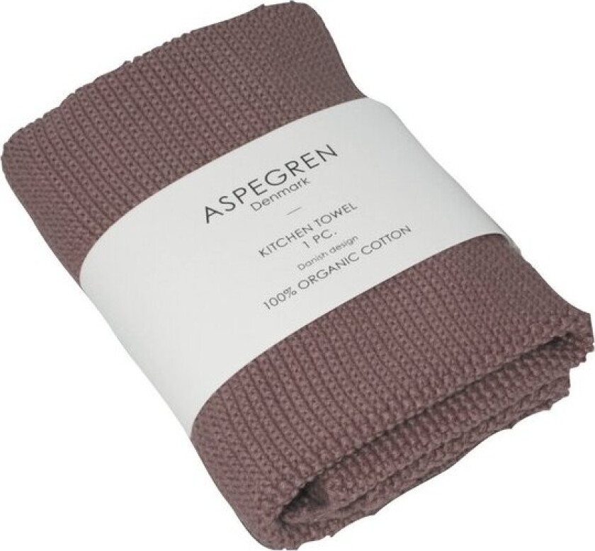 - Solid kjøkkenhåndkle 40x50 cm wood rose