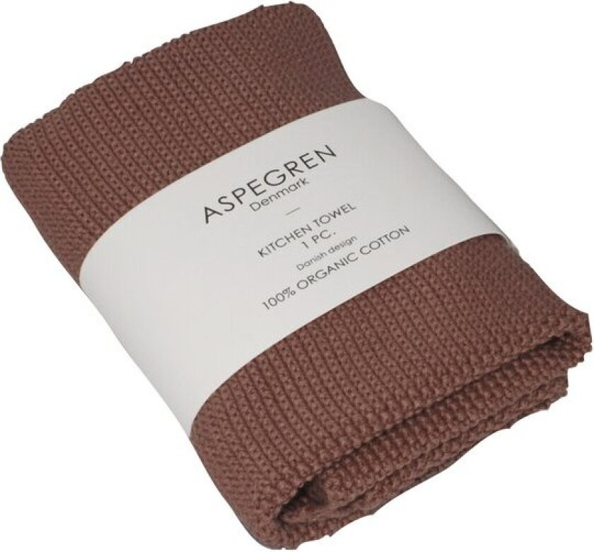 - Solid kjøkkenhåndkle 40x50 cm root beer