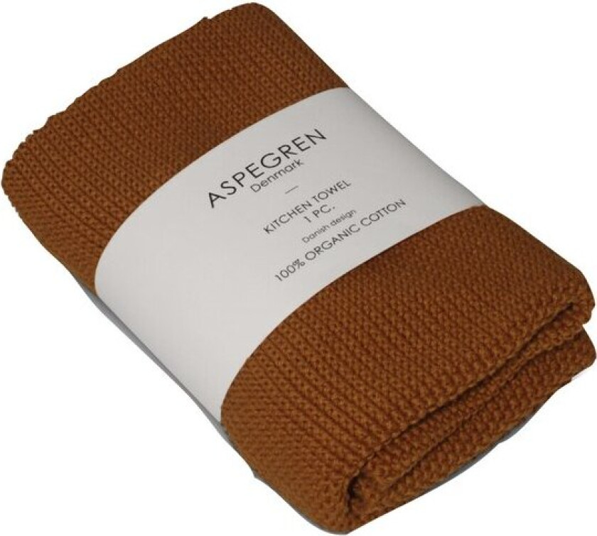 - Solid kjøkkenhåndkle 40x50 cm pumpkin