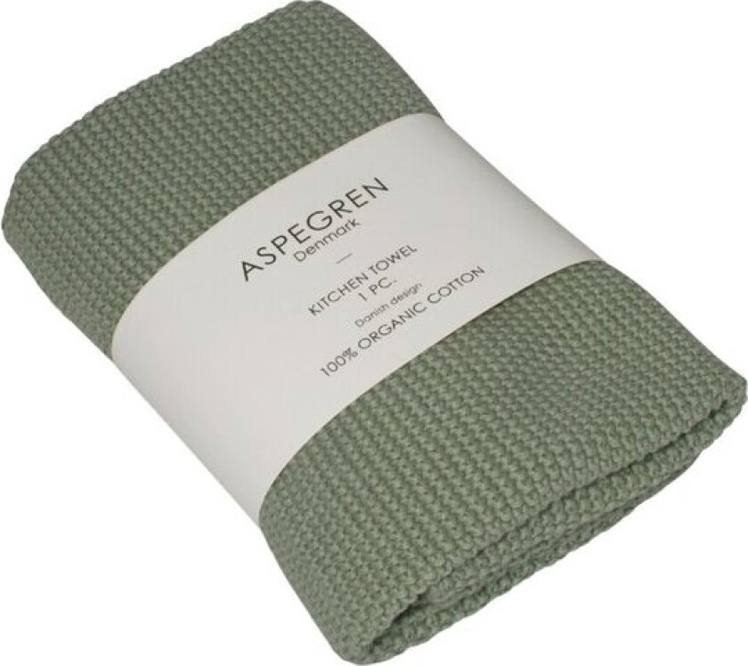 - Solid kjøkkenhåndkle 40x50 cm mint