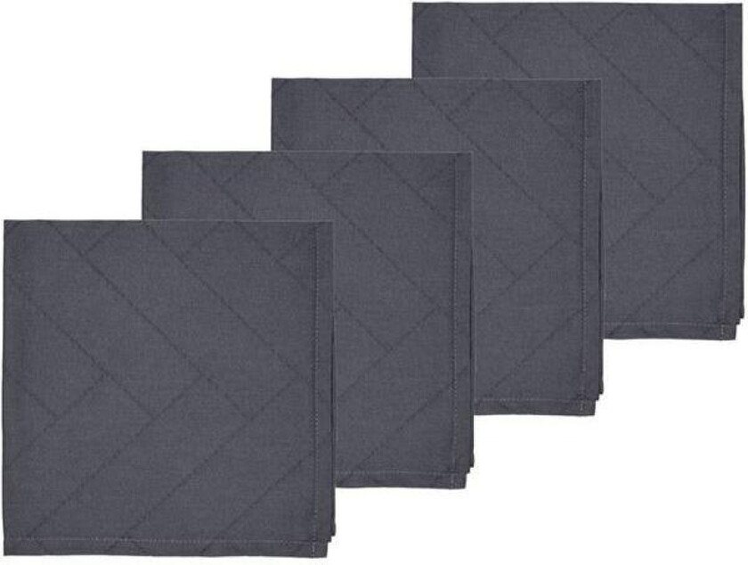 - Tiles damask tøyserviett 4 stk ash