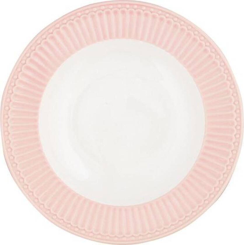 - Everyday Alice tallerken 23 cm pale pink