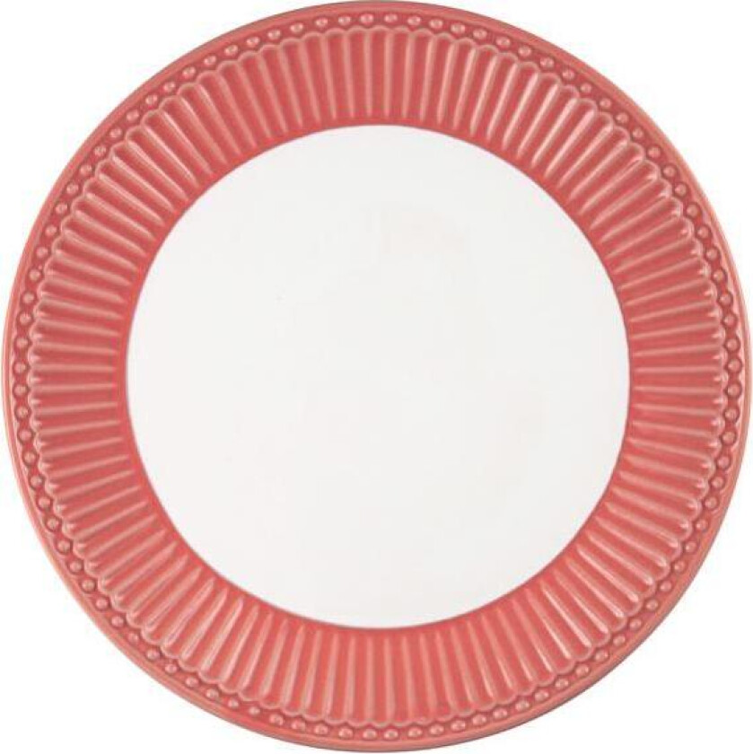 - Everyday Alice tallerken 23 cm coral