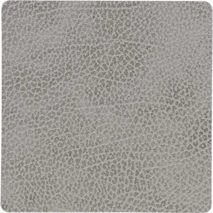 - Square Hippo glassbrikke 10x10 cm antrasittgrå