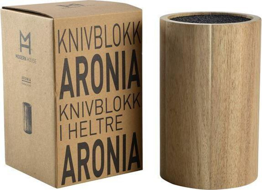 - Aronia knivblokk 21 cm