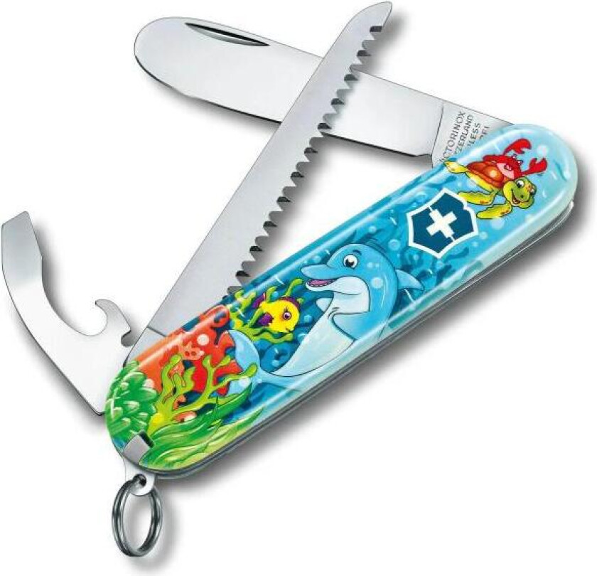 - My first victorinox lommekniv 9 funksjoner delfin