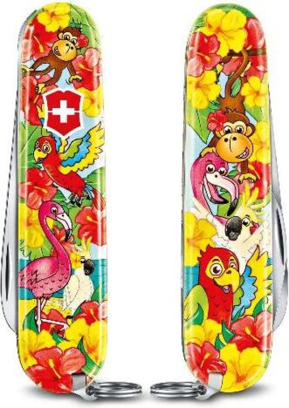 - My first victorinox lommekniv 9 funksjoner flamingo