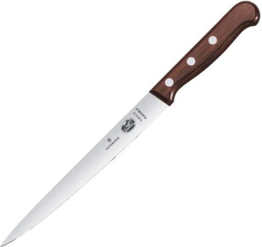 - Pine filetkniv 18 cm brun