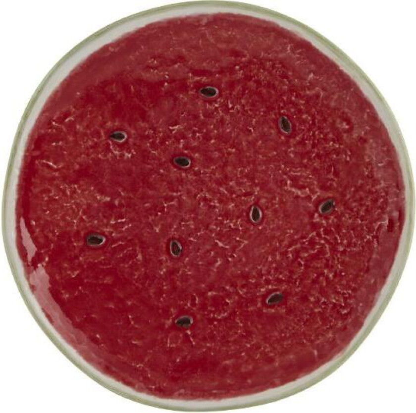 - Watermelon fruktallerken 21 cm rød