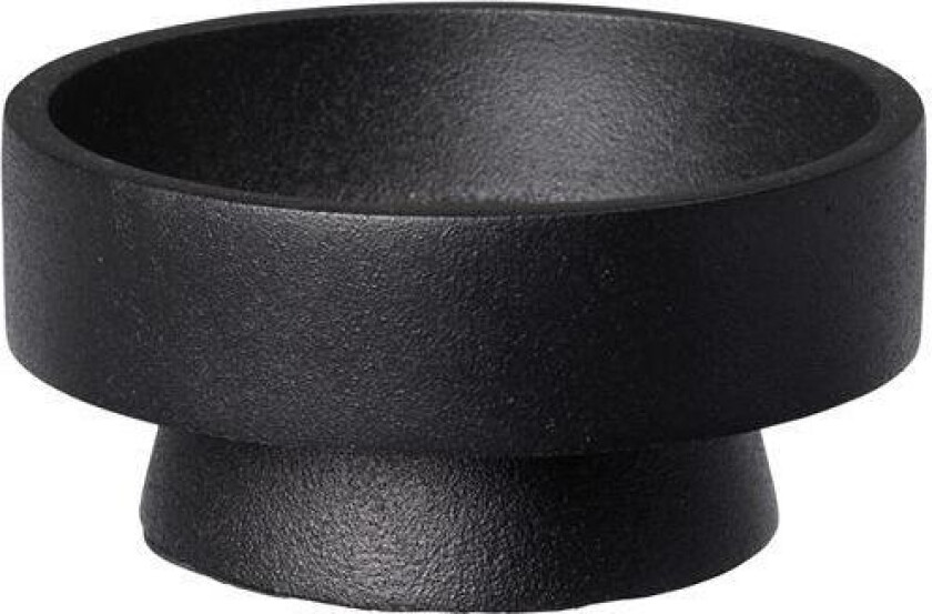 - Anker lysestake 10x4 cm svart