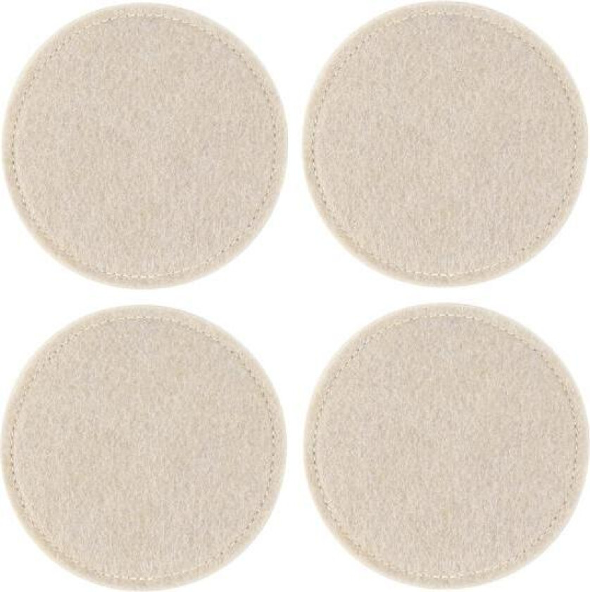 - Nuno glassbrikker 4 stk beige