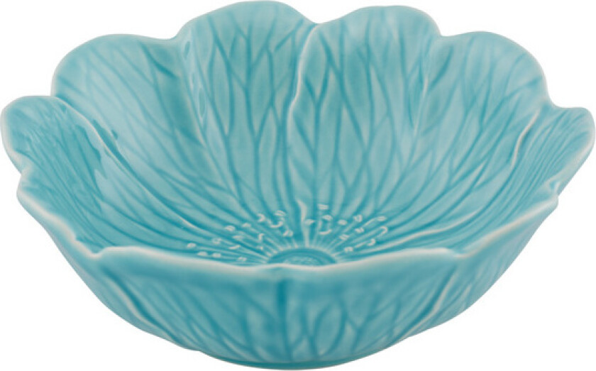 - Flora skål 17 cm blå