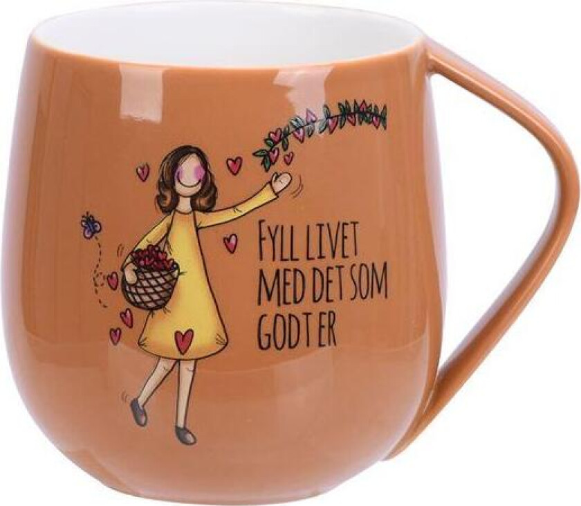 - Krus 40 cl livet lys brun