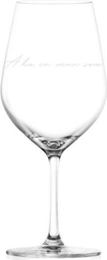 - Rødvinsglass 62 cl å ha en venn