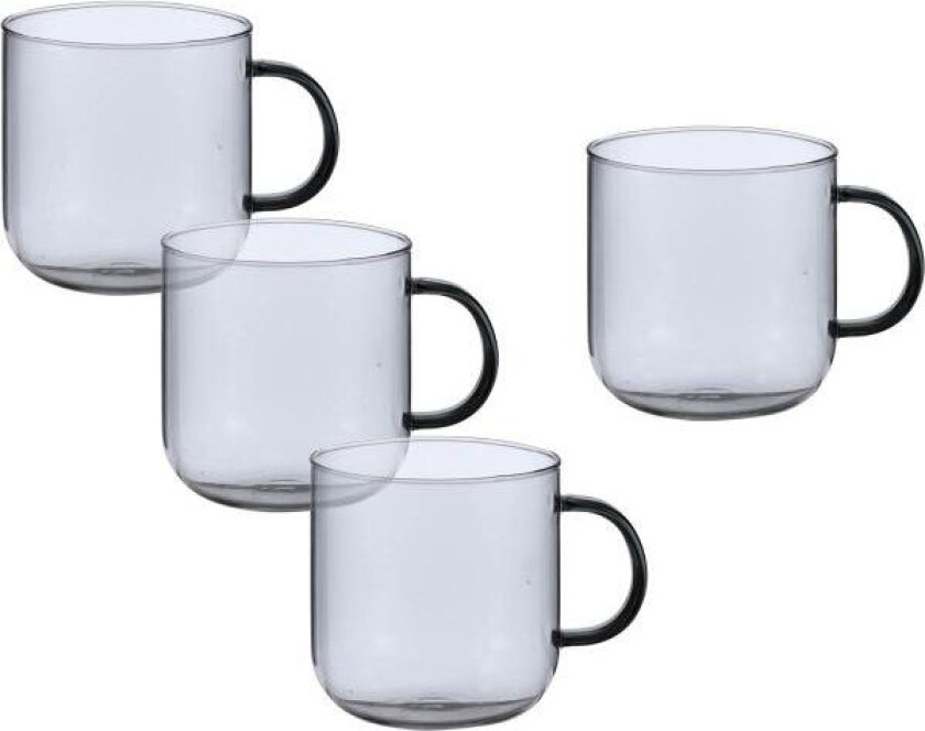 - Lundi glass 35 cl 4 stk smoke