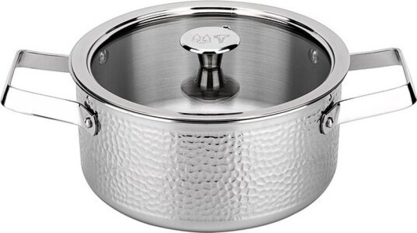 - Kroma bark kasserolle 2,8L stål