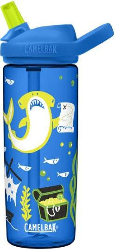 - Eddy+ kids drikkeflaske 0,6L skattejakt hai