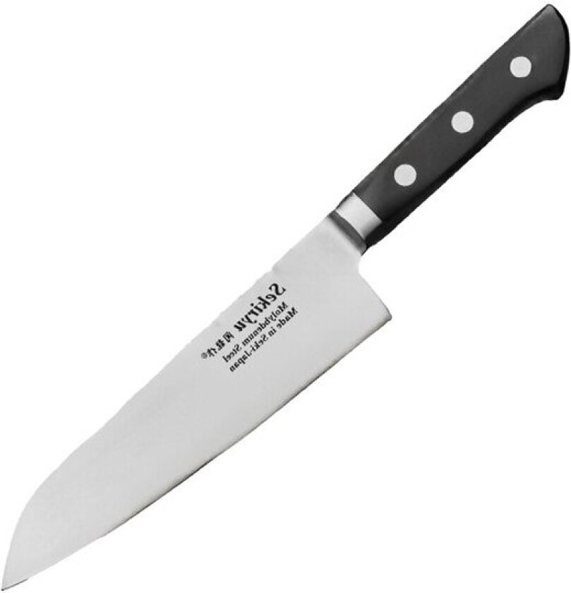 - Master santokukniv 18 cm svart