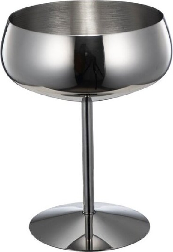 - Sontell Silver champagneglass 45 cl stål/blank