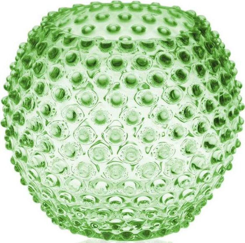 - Hobnail vase 18 cm light green