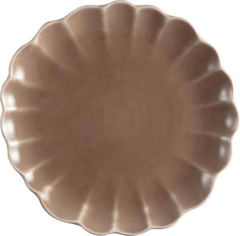 - Lotus tallerken 27 cm brun