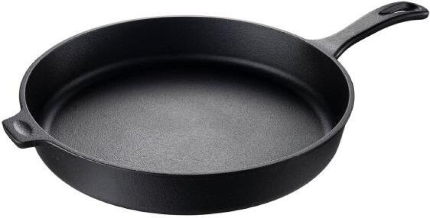 - Moi støpejernspanne 24 cm svart