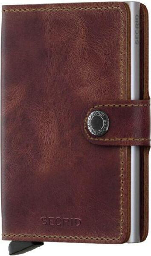 Bilde av - Miniwallet lommebok m/kortholder vintage brun