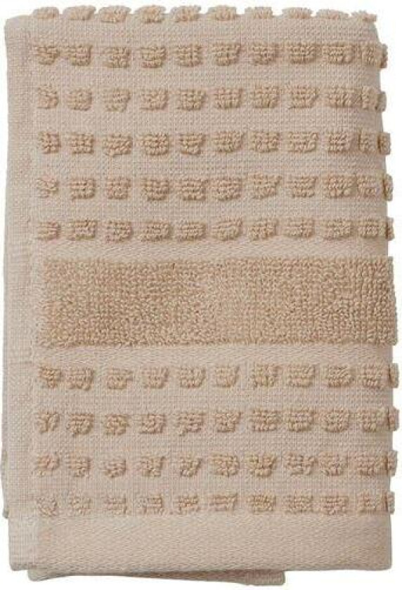 - Check vaskeklut 30x30 cm sand